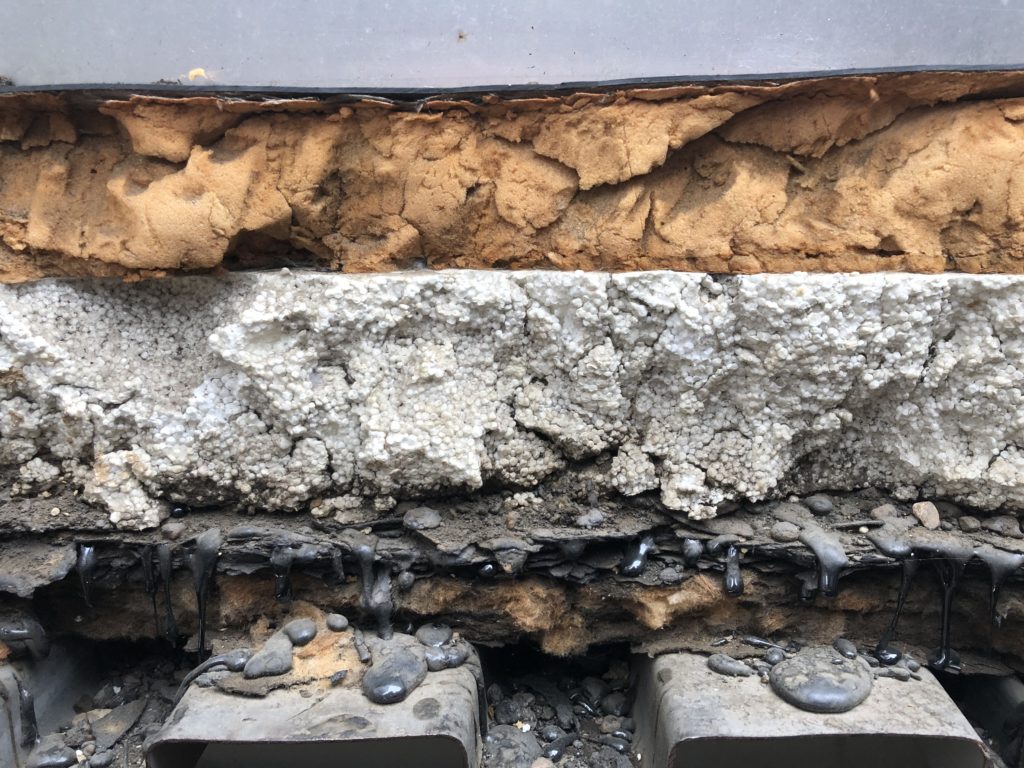 Commercial Roof Investigation-Roofing Core Cut